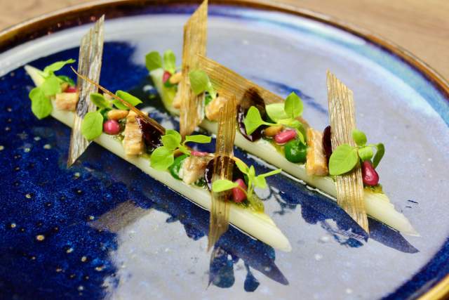 Plat L’Huitrier Pie Restaurant Gastronomique Saint-Emilion